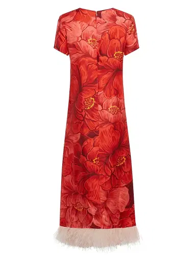 La DoubleJ Women's Swing Dress - Ruby Red - Size XS | Thumbnail 2 La DoubleJ Women's Swing Dress - Ruby Red - Size XS | Thumbnail 2