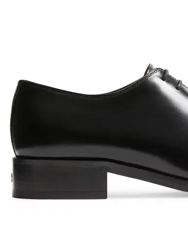 Valentino Garavani Men's Pas Des Dieux Oxfords in Leather - Black | Thumbnail 6
