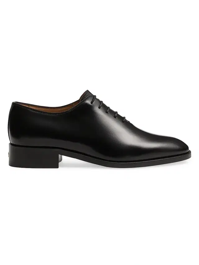 Valentino Garavani Men's Pas Des Dieux Oxfords in Leather - Black