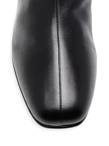 Valentino Garavani Women's VLogo Signature Kidskin 20MM Boots - Black | Thumbnail 5