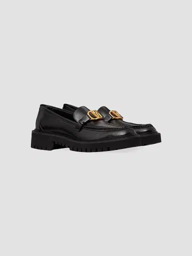 Valentino Garavani Women's Vlogo Signature Calfskin Loafers | Thumbnail 2 Valentino Garavani Women's Vlogo Signature Calfskin Loafers | Thumbnail 2