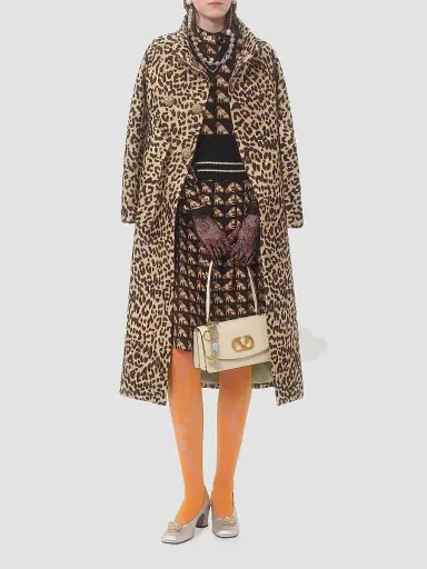 Valentino Garavani Women's Petit Charles Jacquard Wool Gilet | Thumbnail 8 Valentino Garavani Women's Petit Charles Jacquard Wool Gilet | Thumbnail 8
