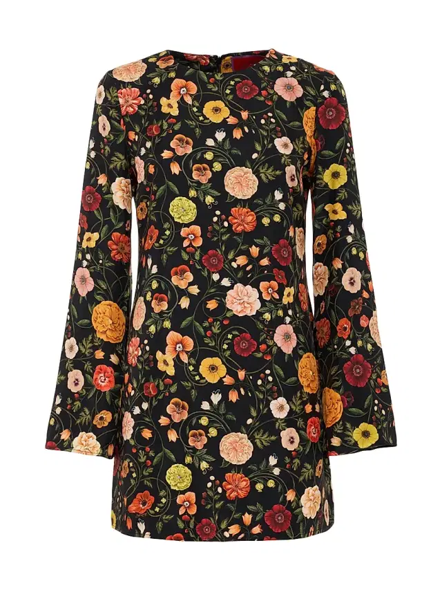 La DoubleJ Women's Mini Supremes Swing Dress - Botticelli Black
