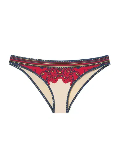 La DoubleJ Women's Bikini Bottom - Lemuria Placee Pink | Thumbnail 1 La DoubleJ Women's Bikini Bottom - Lemuria Placee Pink | Thumbnail 1