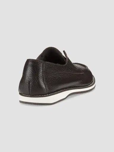 Pollini Men's Green Field Suede Loafers - Brown - Size 7 | Thumbnail 3