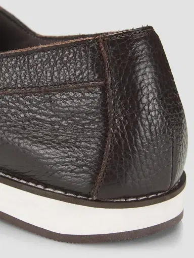 Pollini Men's Green Field Suede Loafers - Brown - Size 7 | Thumbnail 6