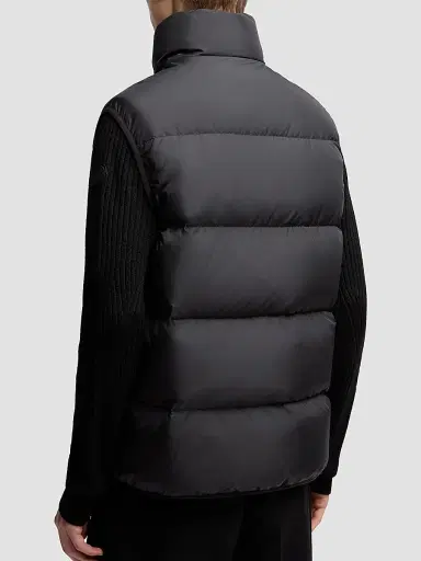 Moncler Men's Gabas Puffer Vest - Black - Size XXXXL | Thumbnail 3 Moncler Men's Gabas Puffer Vest - Black - Size XXXXL | Thumbnail 3