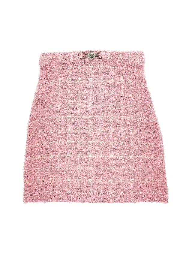 Versace Little Girl's & Girl's Tweed Miniskirt - Pastel Pink