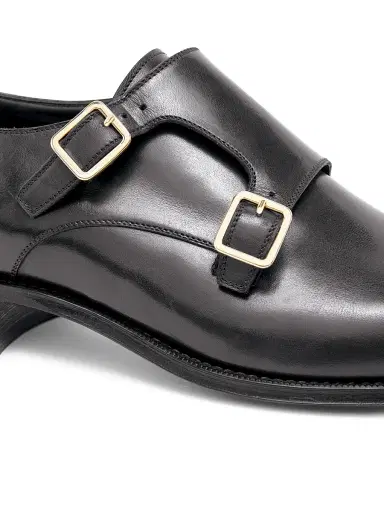 Tom Ford Men's Claydon Leather Double-Monk-Strap Shoes | Thumbnail 6 Tom Ford Men's Claydon Leather Double-Monk-Strap Shoes | Thumbnail 6
