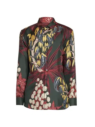 Etro Men's Roma Silk Shirt | Thumbnail 1