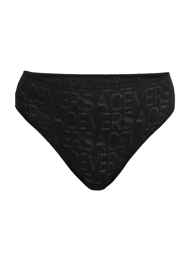 Versace Women's  On Repeat Brief - Black