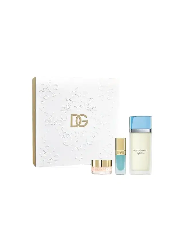 Dolce & Gabbana Women's Light Blue Eau De Toilette 3-Piece Gift Set