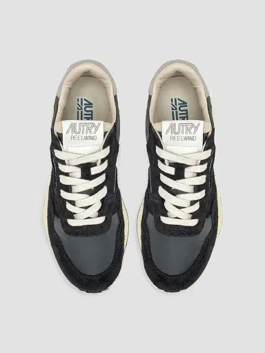 Autry Women's Reelwind Mesh & Leather Low-Top Sneakers | Thumbnail 4