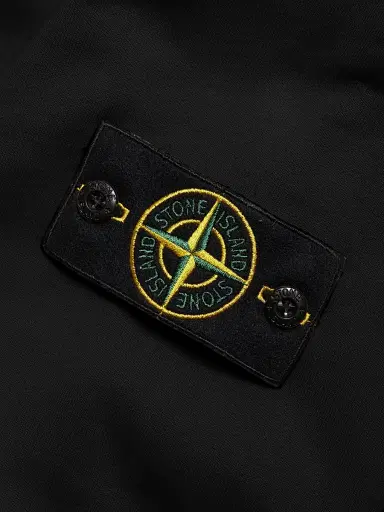 Stone Island Men's Cotton Crewneck Sweatshirt - Black - Size Small | Thumbnail 7