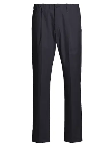 HERNO Men's Elasticized Waist Straight-Leg Pants - Navy - Size Medium | Thumbnail 1 HERNO Men's Elasticized Waist Straight-Leg Pants - Navy - Size Medium | Thumbnail 1