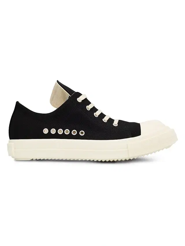 DRKSHDW by Rick Owens Men's Extreme Low-Top Sneakers - Black Milk
