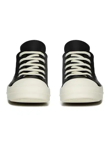 Rick Owens Men's Extreme Leather Low-Top Sneakers | Thumbnail 3