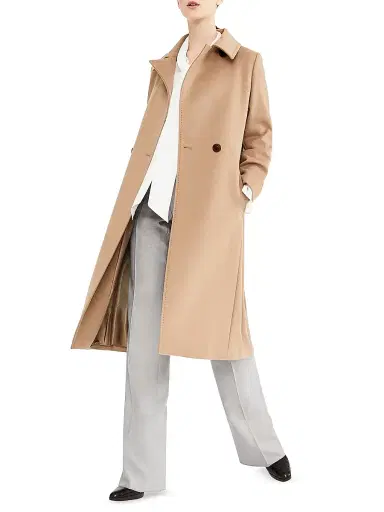 Max Mara Women's Wool Robe Coat - Camel - Size 10 | Thumbnail 4 Max Mara Women's Wool Robe Coat - Camel - Size 10 | Thumbnail 4