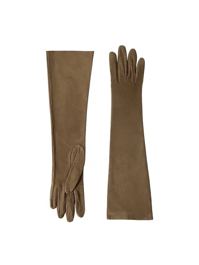 Brunello Cucinelli Women's Suede Long Gloves - Origano