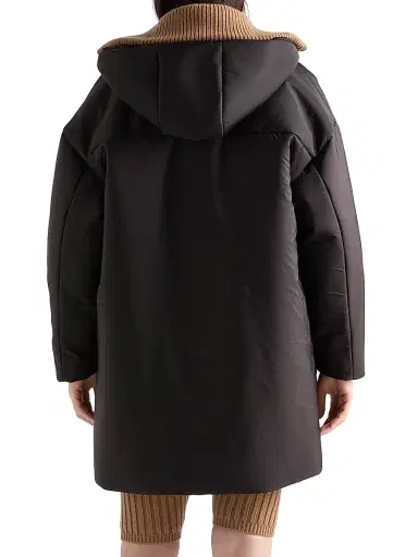 Prada Women's Lightweight Re-Nylon Raincoat | Thumbnail 3 Prada Women's Lightweight Re-Nylon Raincoat | Thumbnail 3