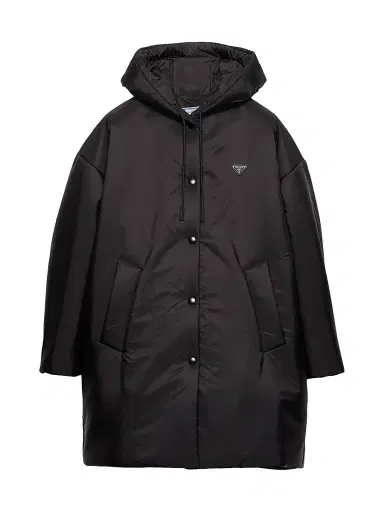 Prada Women's Lightweight Re-Nylon Raincoat | Thumbnail 1 Prada Women's Lightweight Re-Nylon Raincoat | Thumbnail 1