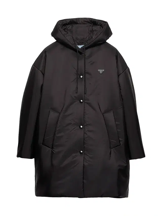 Prada Women's Lightweight Re-Nylon Raincoat - Black