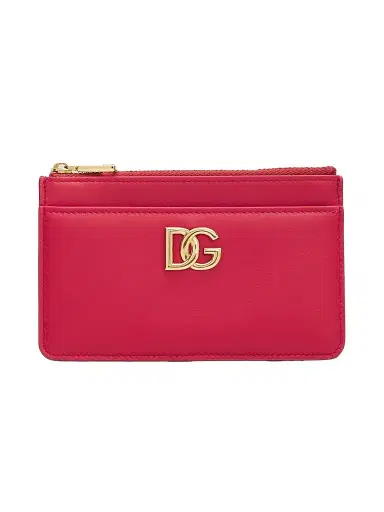 Dolce & Gabbana Women's Logo Zip Cardholder | Thumbnail 1 Dolce & Gabbana Women's Logo Zip Cardholder | Thumbnail 1