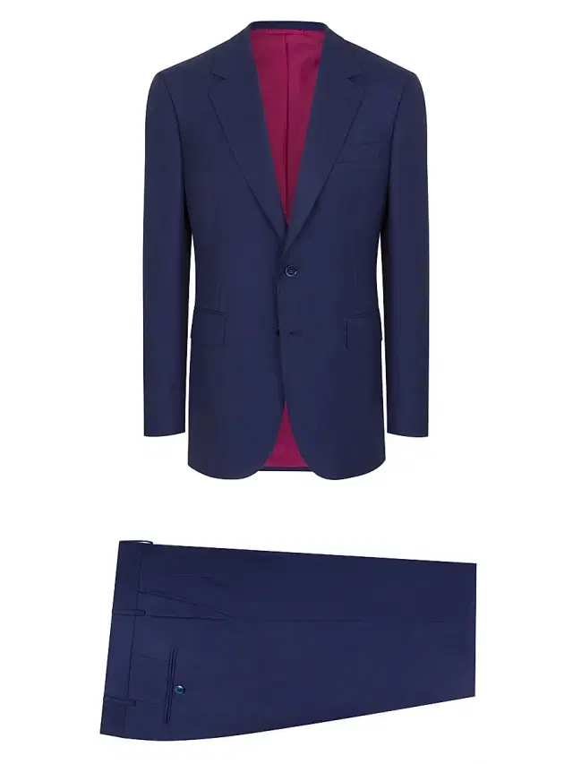 Stefano Ricci Men's Two-Button Suit - Blue