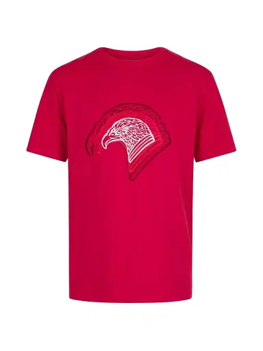 Stefano Ricci Men's Crewneck T-Shirt - Red | Thumbnail 1 Stefano Ricci Men's Crewneck T-Shirt - Red | Thumbnail 1