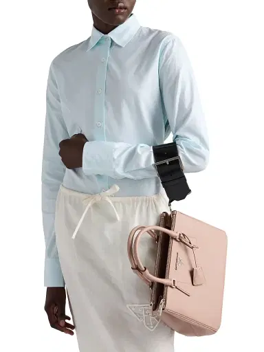 Prada Women's Oxford Cotton Shirt | Thumbnail 2