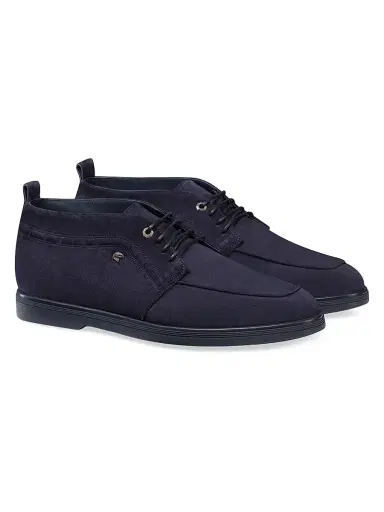 Stefano Ricci Men's Suede Chukka Boots - Blue | Thumbnail 2 Stefano Ricci Men's Suede Chukka Boots - Blue | Thumbnail 2