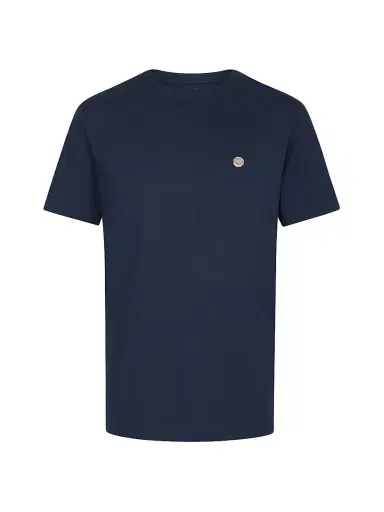 Stefano Ricci Men's Crewneck T-Shirt - Dark Blue - Size Medium | Thumbnail 1