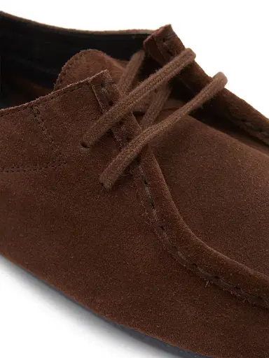 Jil Sander Women's Hood Suede Lace-Up Loafers - Chocolate Plum | Thumbnail 5 Jil Sander Women's Hood Suede Lace-Up Loafers - Chocolate Plum | Thumbnail 5