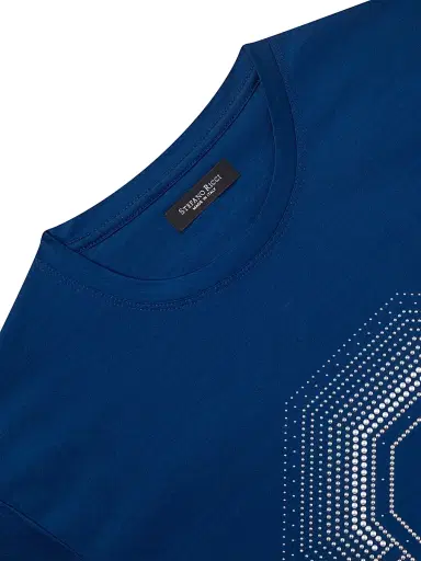 Stefano Ricci Men's T-Shirt - Dark Blue | Thumbnail 2