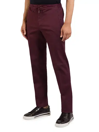 Stefano Ricci Men's Casual Trousers - Red - Size 46 | Thumbnail 2