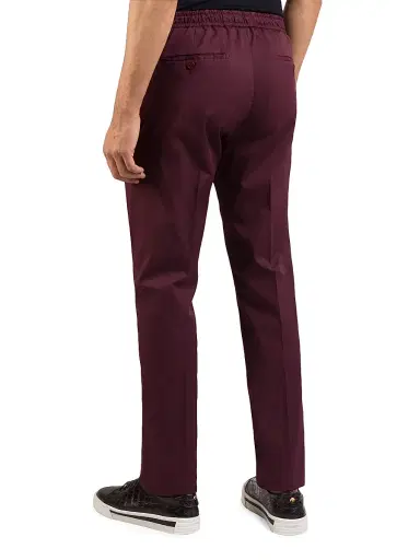 Stefano Ricci Men's Casual Trousers - Red - Size 46 | Thumbnail 3