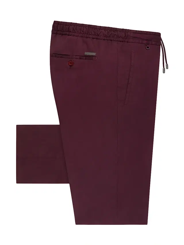 Stefano Ricci Men's Casual Trousers - Red