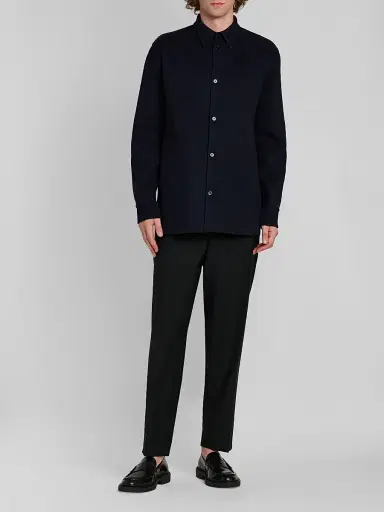 Jil Sander Men's Double Wool Shirt Jacket | Thumbnail 2 Jil Sander Men's Double Wool Shirt Jacket | Thumbnail 2