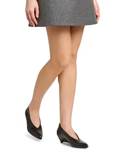 Jil Sander Women's Arc 45MM Leather Pumps | Thumbnail 2