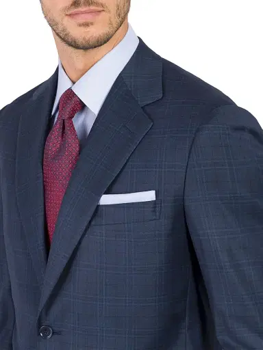 Stefano Ricci Men's Woven Suit 2 Buttons - Blue | Thumbnail 3