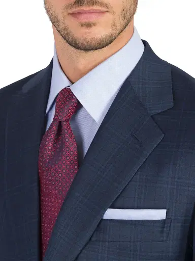Stefano Ricci Men's Woven Suit 2 Buttons - Blue | Thumbnail 6