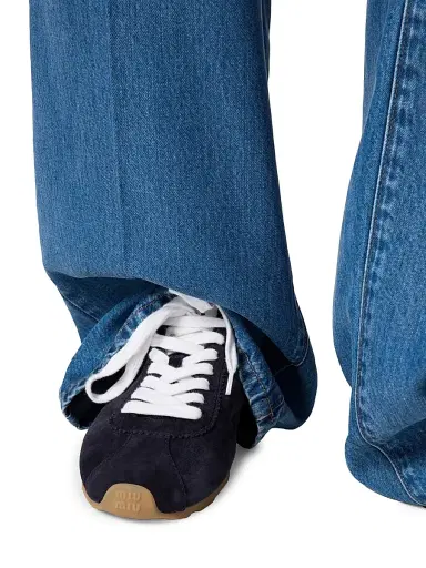 Miu Miu Women's Five-pocket Denim Jeans | Thumbnail 5