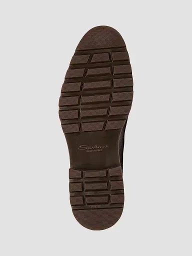 Santoni Men's Rock Leather Chukka Boots | Thumbnail 6