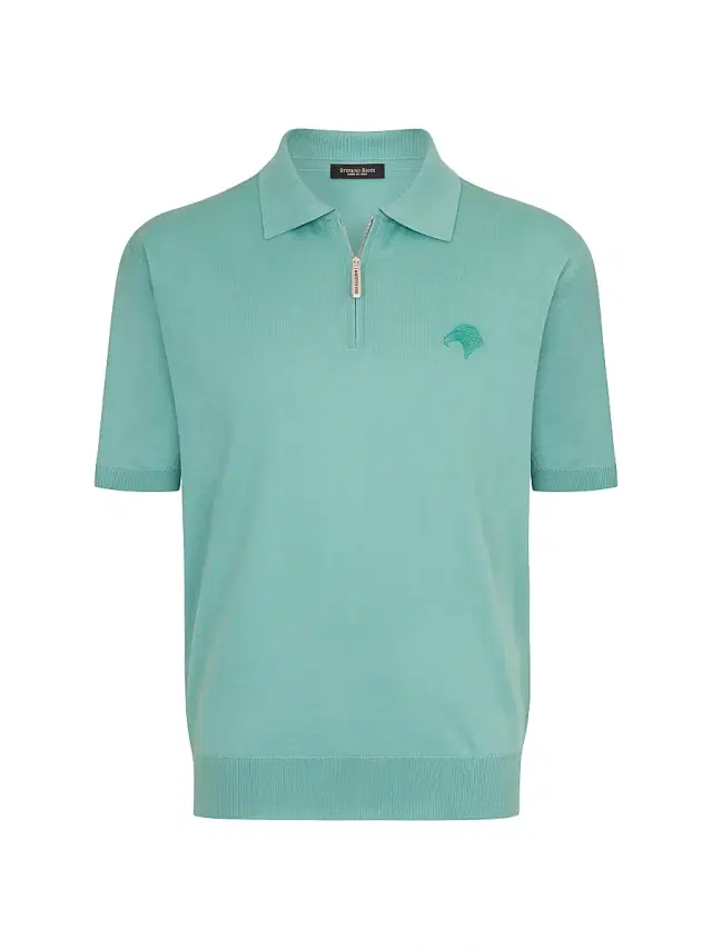 Stefano Ricci Men's Polo Shirt - Green