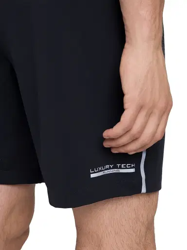 Stefano Ricci Men's Running Shorts - Black | Thumbnail 5 Stefano Ricci Men's Running Shorts - Black | Thumbnail 5