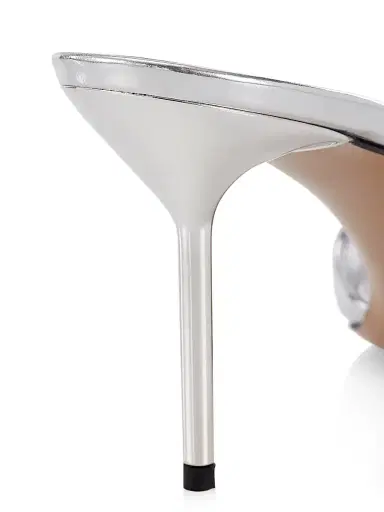 Paris Texas Women's Lidia Patent Leather Mules - White Patent - Size 11 | Thumbnail 6 Paris Texas Women's Lidia Patent Leather Mules - White Patent - Size 11 | Thumbnail 6