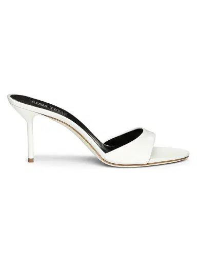 Paris Texas Women's Lidia Patent Leather Mules - White Patent - Size 11 | Thumbnail 1 Paris Texas Women's Lidia Patent Leather Mules - White Patent - Size 11 | Thumbnail 1