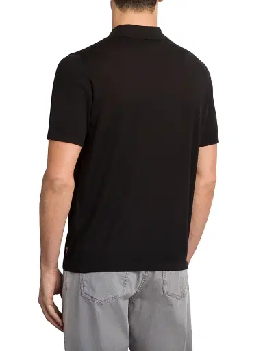 Stefano Ricci Men's Knit Zipper Polo - Black - Size 50 | Thumbnail 3 Stefano Ricci Men's Knit Zipper Polo - Black - Size 50 | Thumbnail 3