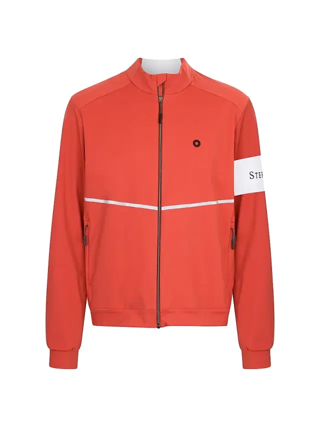 Stefano Ricci Men's Luxury Running Blouson - Orange