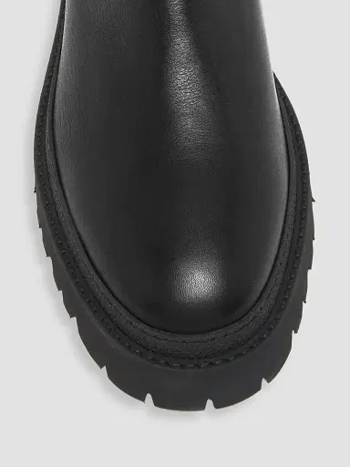 Pollini Men's M. Leather Ankle Boots - Black - Size 8 | Thumbnail 4 Pollini Men's M. Leather Ankle Boots - Black - Size 8 | Thumbnail 4